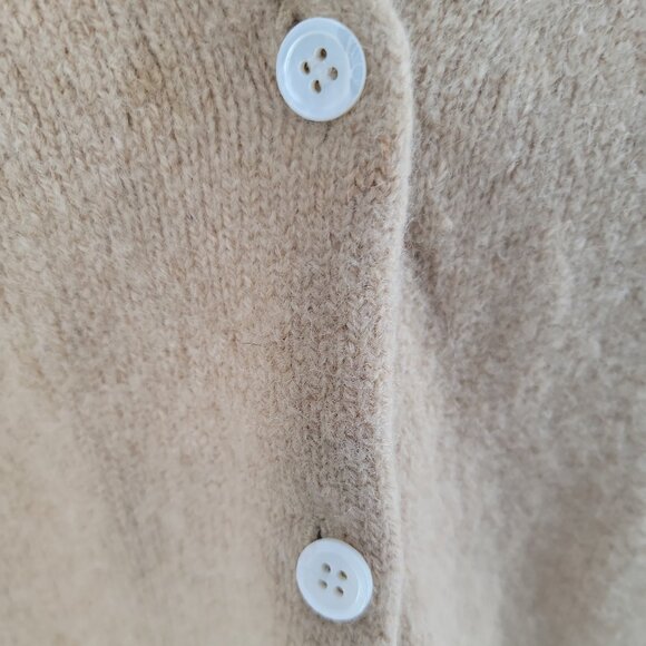 Vintage L.L. Bean Wool Camel Hair Cardigan | Hong Kong | Classic Heritage - Picture 6 of 10